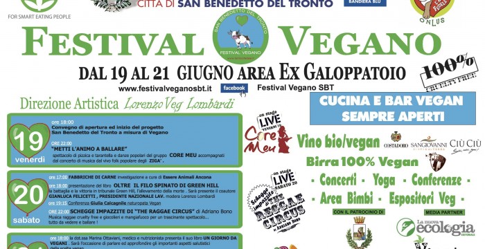 direttore artistico del primo festival Vegan di San Benedetto del Tronto