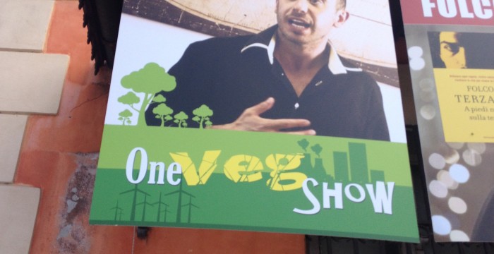 5 anni di convegni diventano uno show...teatrale ...THE ONE VEG SHOW